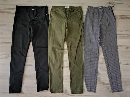 3x nohavice, bershka,38