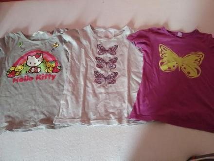 Tričká s krátkym rukavom, 128