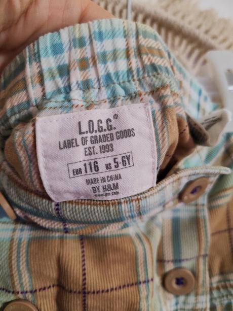 Menčestrová suknička h&m, h&m,116