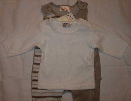 Nepoužité dupačky s tričkom, kik,62