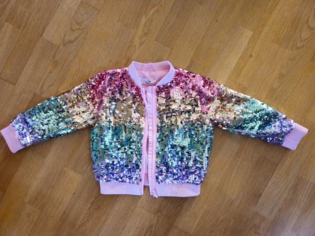 Flitrová bombera h&m morská víla 104, h&m,104