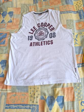 Pánske biele tielko, lee cooper,xxxl