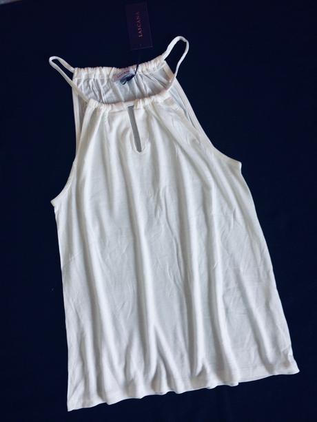 Lascana biely top vel.32-34/xs, 32 / 34 / xs