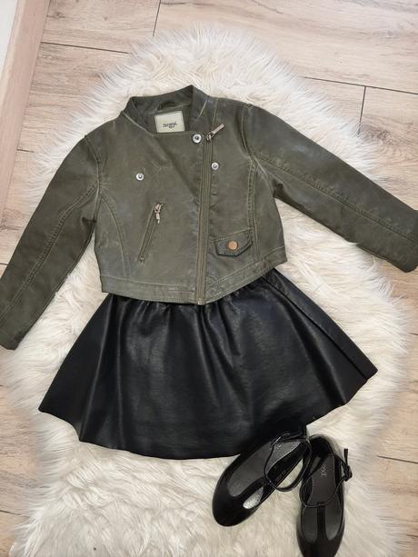 Koženkový kabát mayoral, mayoral,98