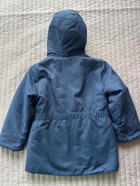 Zimná dievčenská bunda - 3v1, sergent major,122