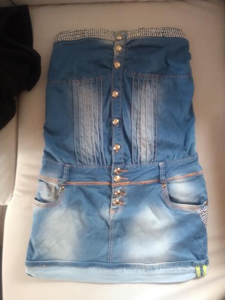 Dámske riflové šaty xl, xl