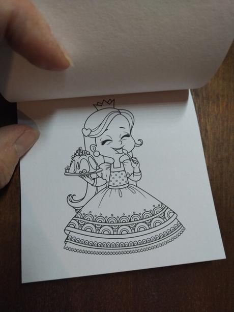 Omalovávanka (malovanka, vymalovávanka) princezné,