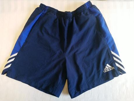 Chlapčenské modro biele šortky, adidas, 164-176 cm, adidas,164