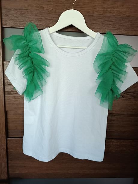 Dievčenský komplet - nohavice a tričko, 128