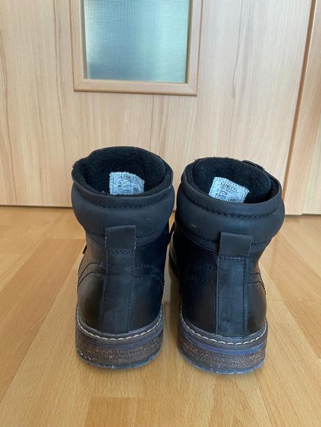 Čierne pánske členkové topánky lanetti, 40