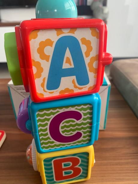 Aktívne kocky fisher price, 