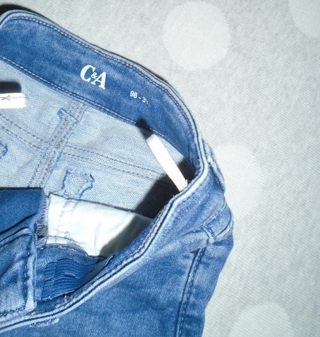 Riflové šortky na 3 roky, c&a,98