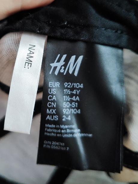 Šiltovka h&m, h&m,92