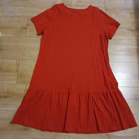 Tričkové bavlnené šaty s volánom, tchibo,46