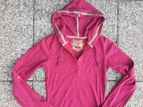 Dlhá mikina denim velk. 34., denim,34