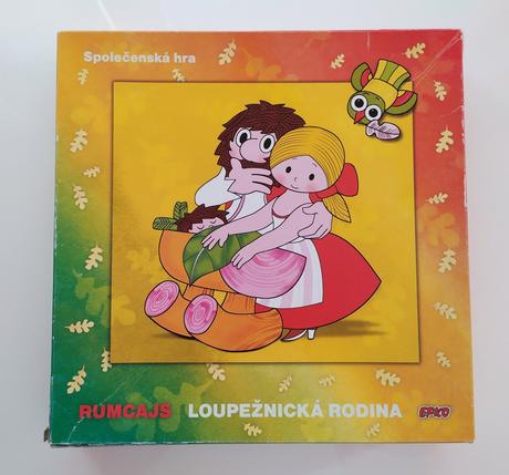 Spoločenská hra rumcajs-loupežnícká rodina,