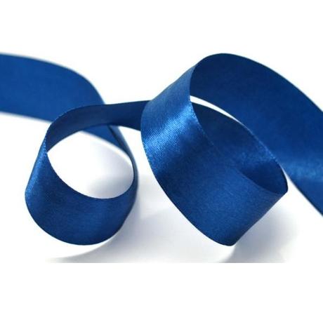 Saténová stuha 25 mm modrá,