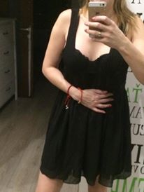 Cierne sexi kosticove satocky xs, h&m,xs