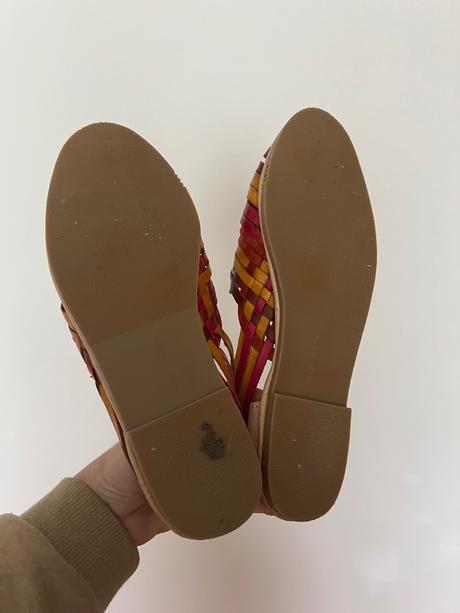 Kozene boho etno hippie kozene z mexika topanky ba, 36