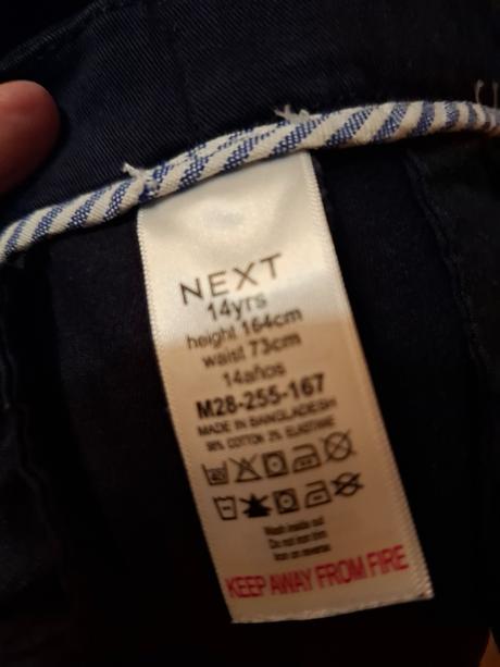 Chino nohavice next, next,164