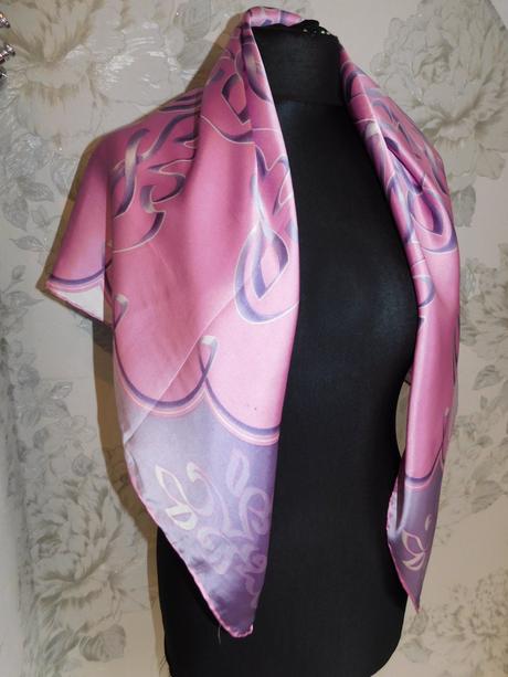 Aker kvalitná luxusna hodvabna elegantná šatka, xl