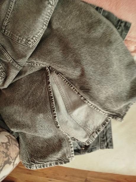 Riflova sukňa hm, h&m,l