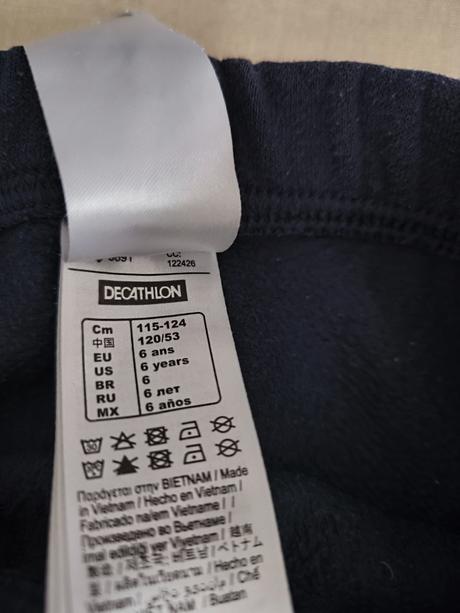 Tepláky decathlon, decathlon,116