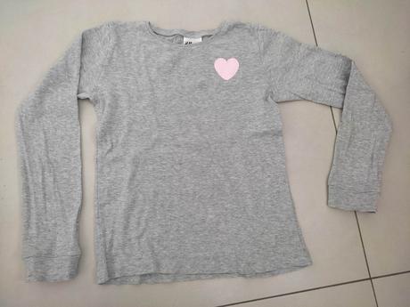 Pyzamo dvojdielne dlhy rukav, h&m,134