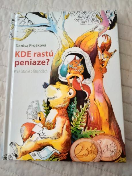 Nová detská kniha kde rastú peniaze,