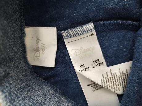 Tepláky zn. disney veľkosť 12-18 mesiacov, disney,74