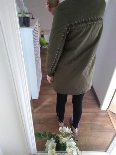 Dlhá bomber bunda, s