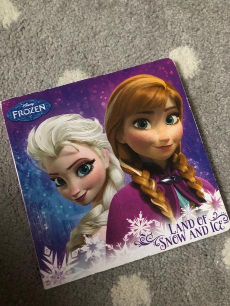 Anglická kniha frozen, 