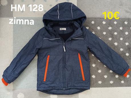 Zimna bunda 128, h&m,128