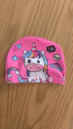 Detská kúpacia čapica unicorn jednorožec,