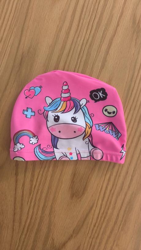 Detská kúpacia čapica unicorn jednorožec,
