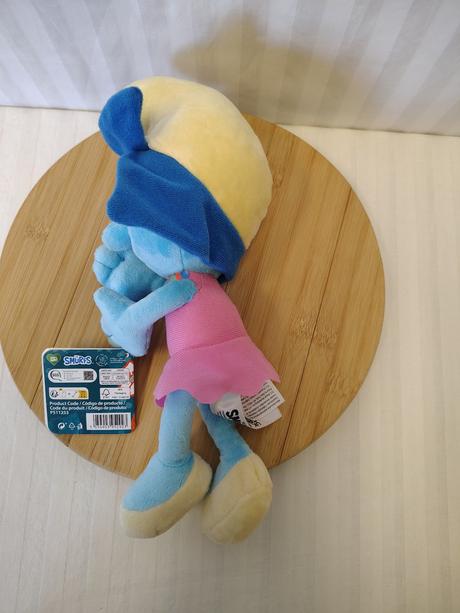 Zberateľský plyšák šmoulinka búrka, smurfs, 34 cm, 