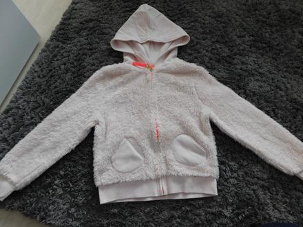 Huňatá mikina č.122-128, h&m,122