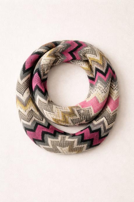 Hrubý pletený šál, 