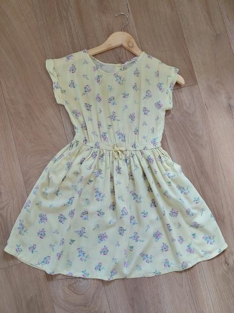 Kvetinove saty h&m 134/140, h&m,134