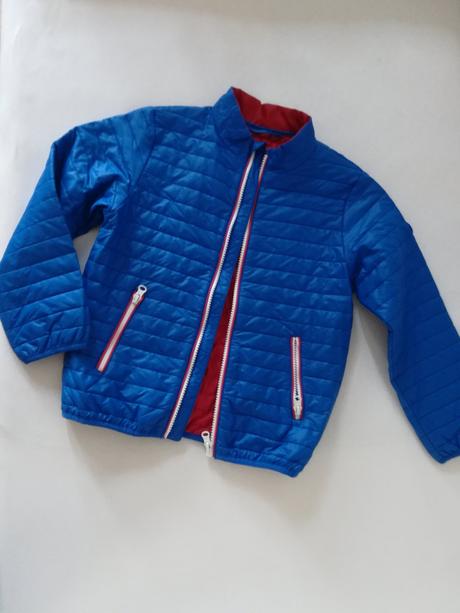 Krasna bundicka chicco, vel. 122, ako nova, chicco,122