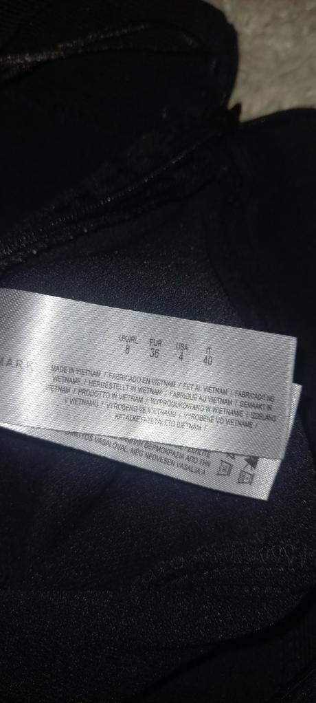 Čierne nohavice úplet, primark, primark,36