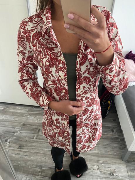 Vzorované šaty please, s