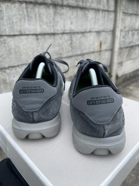 Skechers pánske semišové nazúvacie tenisky, skechers,44