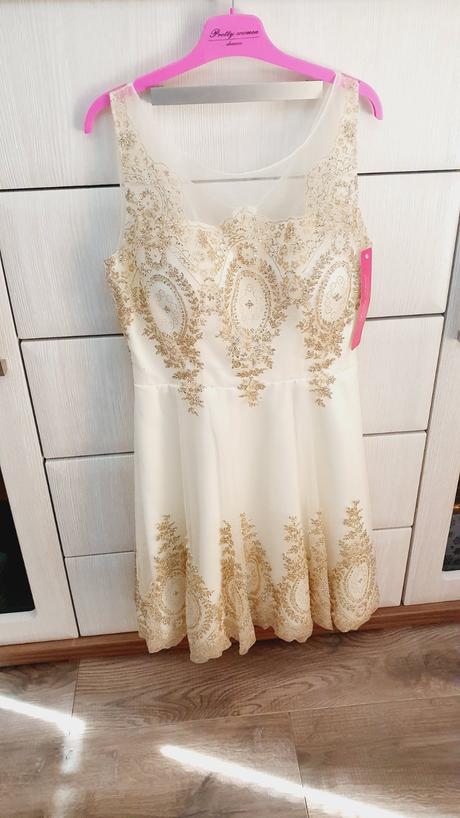 Šaty spoločenské,/príležitostne,plesove, 38 / 40 / l / m