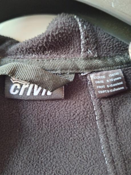 Predám chlapčenské sovšelovú bundu veľ.134-140., crivit,134