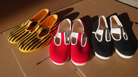 Cvičky, jarmilky (papuce, prezuvky), 22 - 40