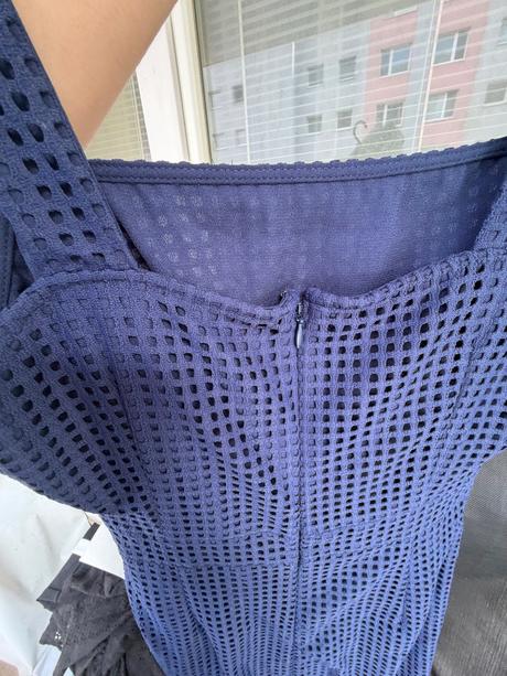 Uzasne modre saty styl dolce spolocenske elegantne, s