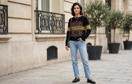 Originál christian dior knit sweater, s