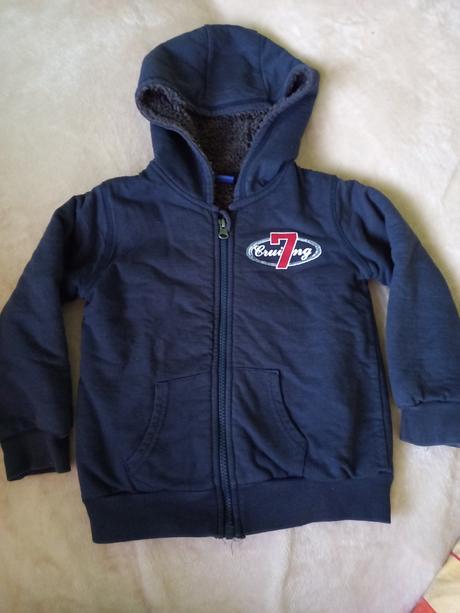 Zateplená mikina, lupilu,98