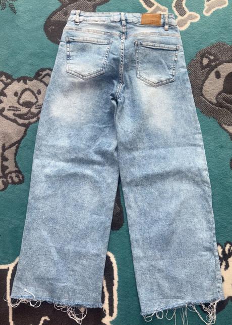 Rifle denim a kratase vero moda v.34..xs, 34